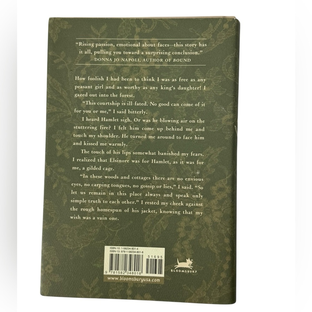 Ophelia by Lisa Klein Hardback Book - Picture 4 of 5